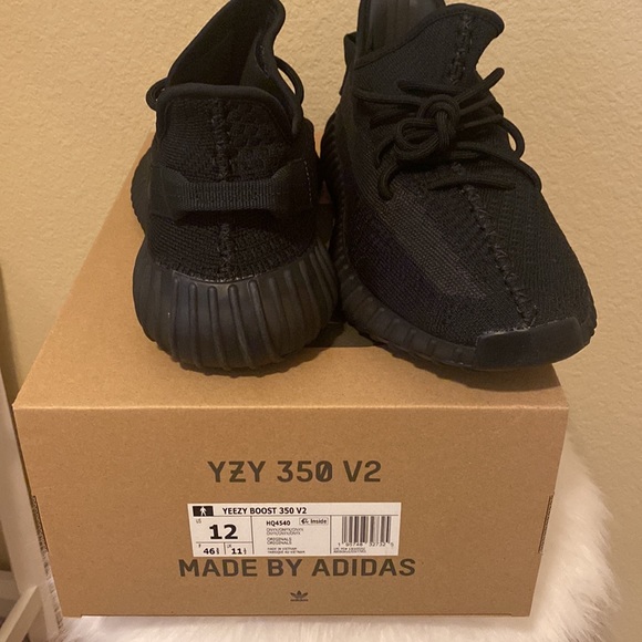 Yeezy Boost 350 V2 Onyx Mens 12 - Picture 10 of 12